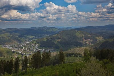 Aussicht von der hohen Bracht