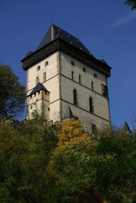 Turm Burg Karlstein