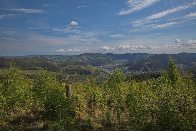 Aussicht von der hohen Bracht