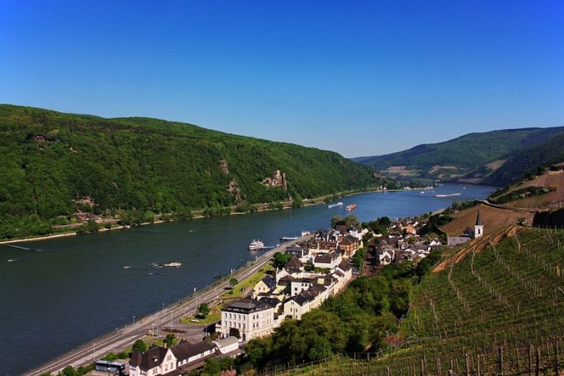 Blick auf Assmannshausen