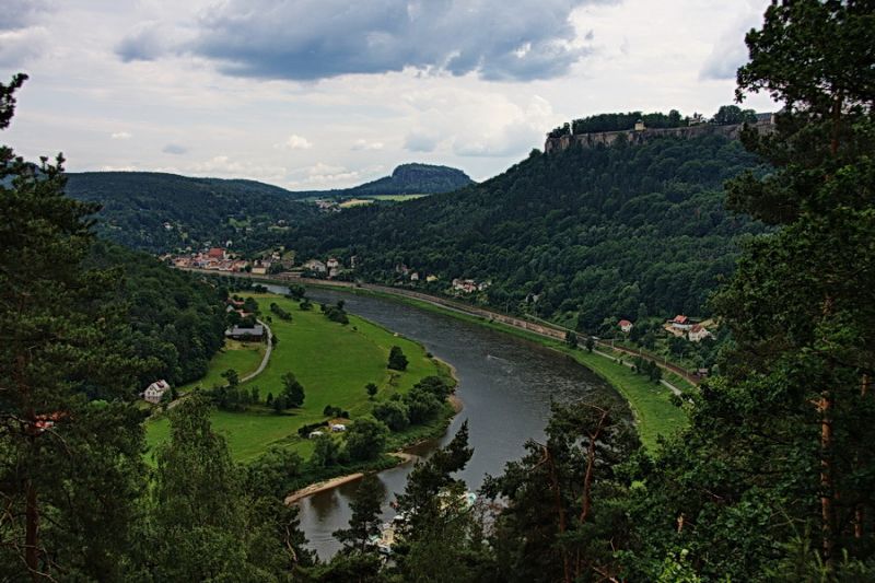 Blick auf Königstein